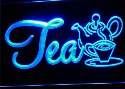 Tea Shop LED Light Sign